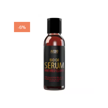  Avebio Naturalne serum - cera naczynkowa i trądzik różowaty - BIO Oil Antired Elixir, 50 ml 
